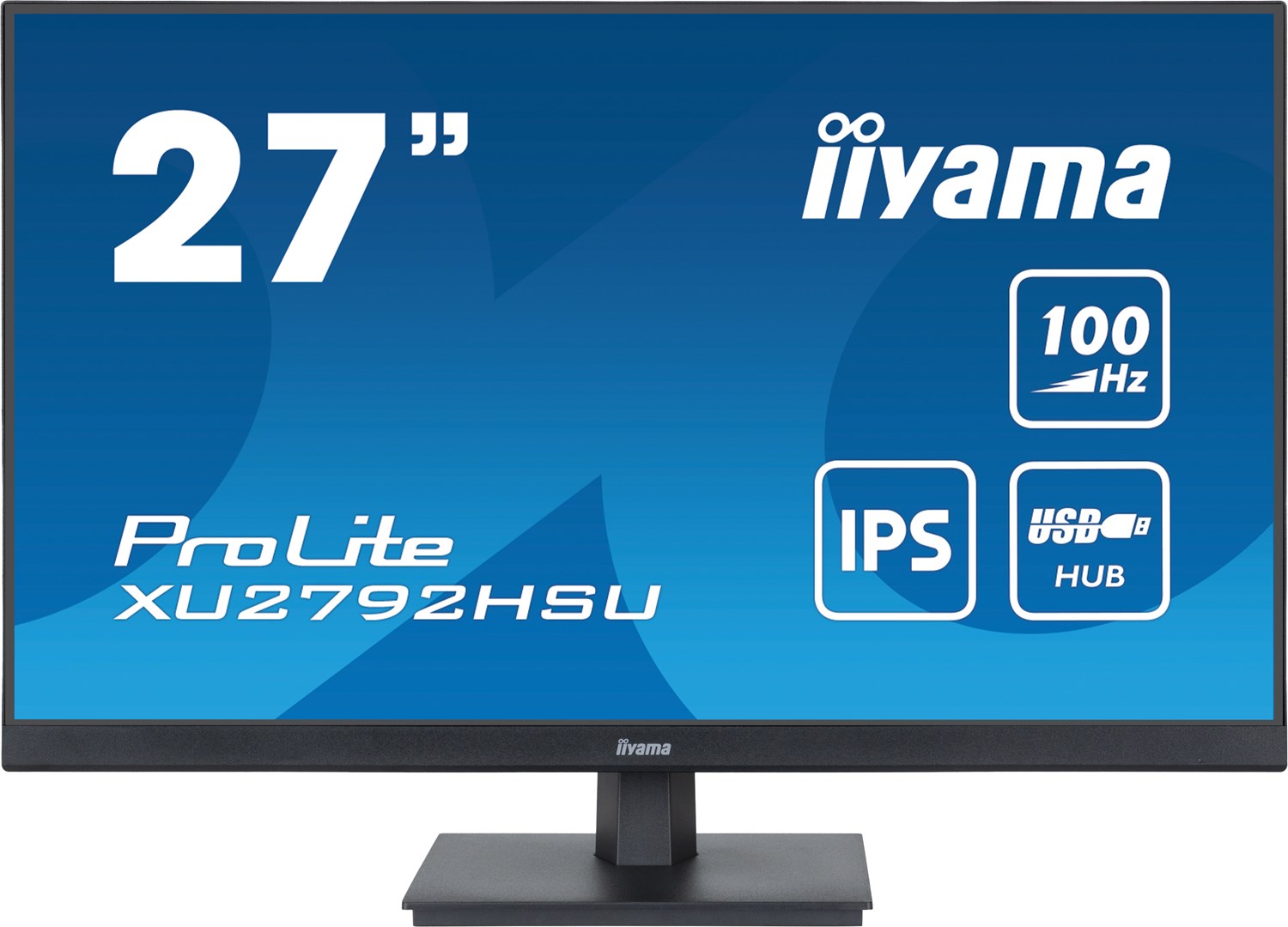 Monitor Iiyama XU2792HSU-B6, 27", Full HD, IPS, 100Hz, i zi