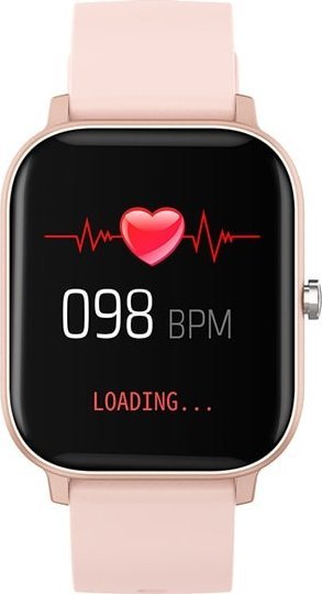 Smartwatch Allview StyFit L, monitorim shëndeti, njoftime smartphone, rozë