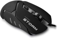 Mouse gaming Hiro Storm, optik, me kabllo, i zi
