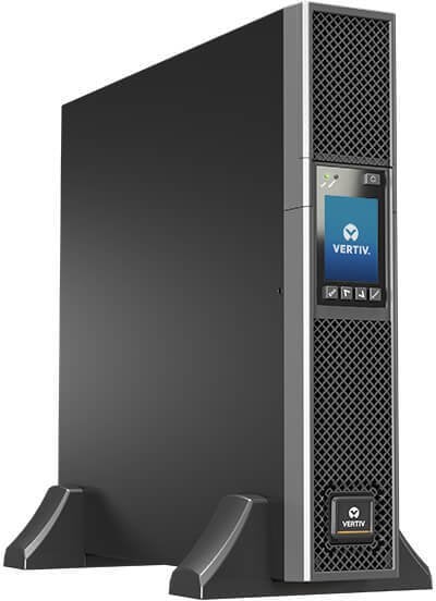 UPS Вертив Либерт GXE3-1500IRT2UXL, 1.5 KVA 1350 W, 8 AC излези, црн