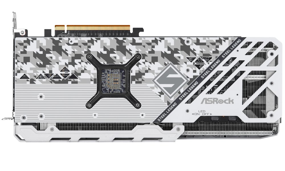 Kartelë grafike ASRock Radeon RX 7700 XT Steel Legend OC, 12GB GDDR6, e bardhë