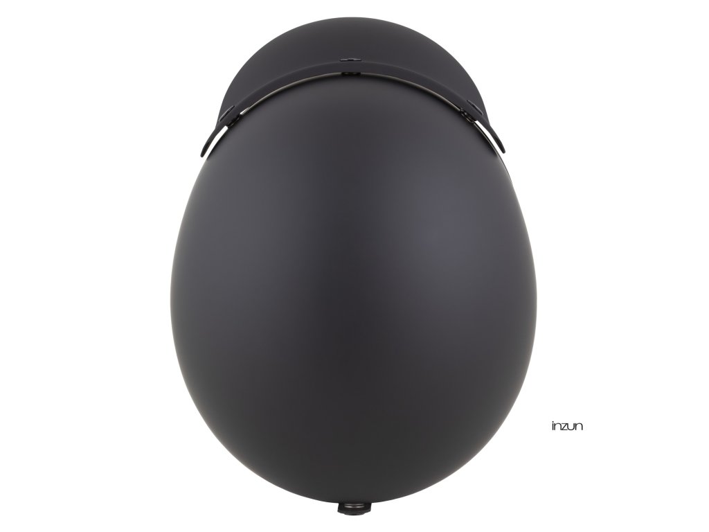 Helmetë moto CASSIDA Oxygen 2.0 Solid, open face, vizor dielli, e zezë mat gri e errët