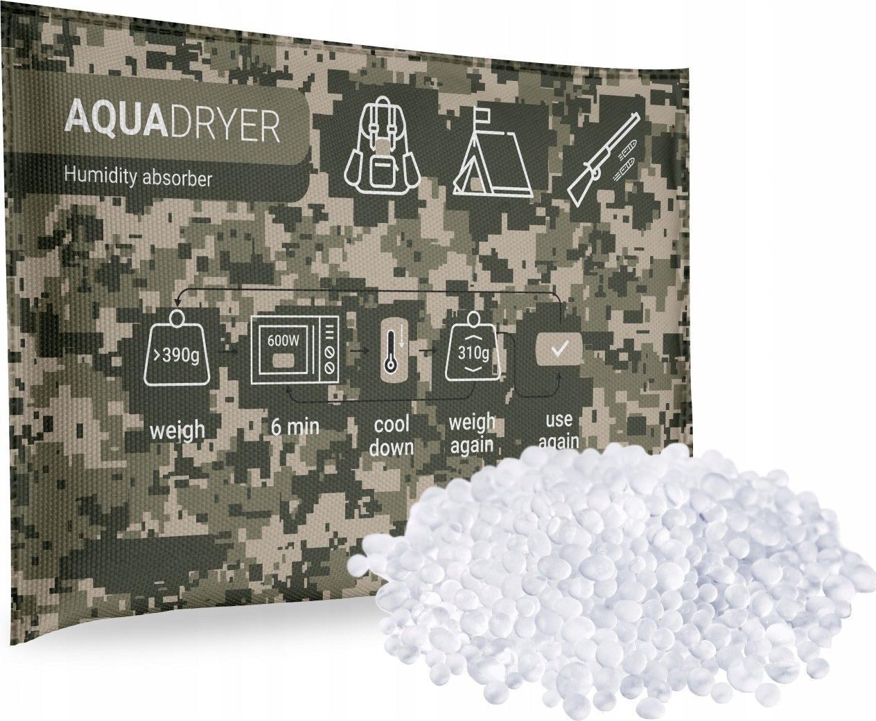 Thithës lagështie për veturë Wessper AquaDryer XXL, i ripërdorshëm, 24 muaj, camo