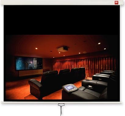 Avtek Wall Standard 175 Проекциско Платно, 175x175 cm