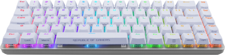 Tastierë ASUS ROG Falchion Ace, NX RED, US, e bardhë