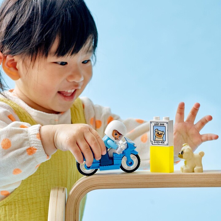 Set LEGO® DUPLO® 10967 Police Motorbike, 5 pjesë