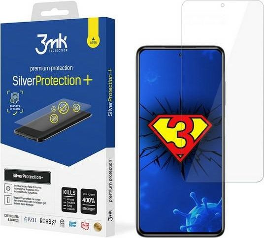 Xham mbrojtës 3MK Silver Protect+ për Xiaomi POCO X3 
