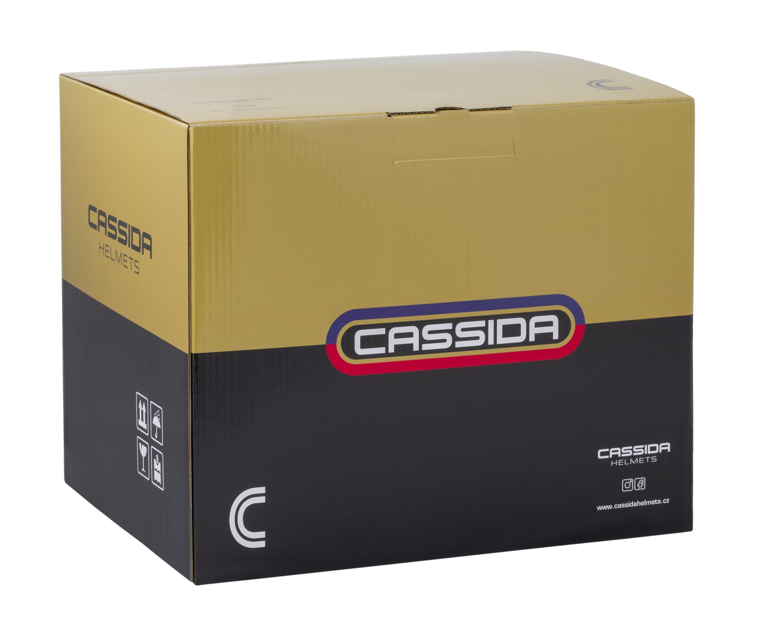 Kaska moto CASSIDA Oxygen 2.0 Rondo, e zezë matte argjendi