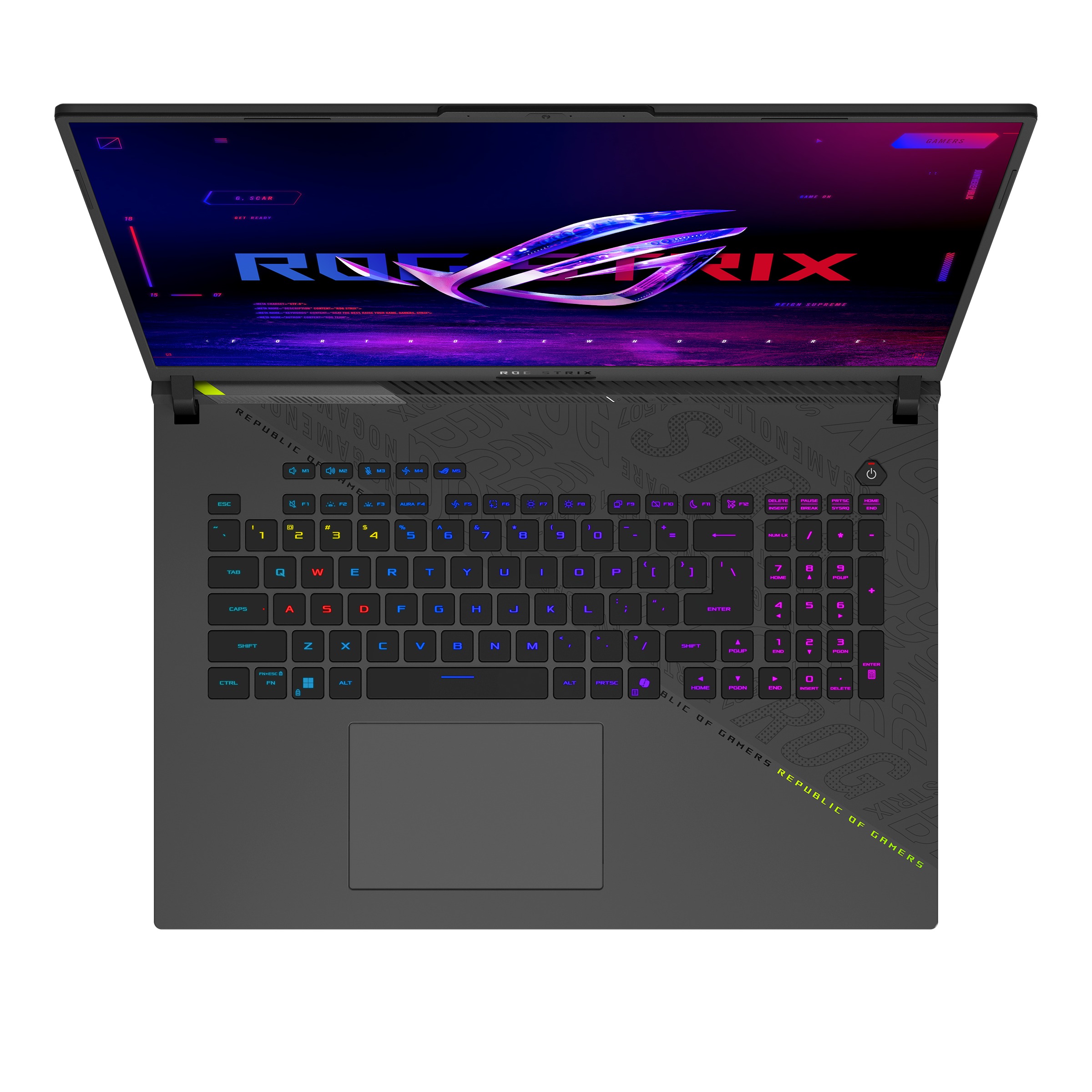 Laptop ASUS ROG Strix G18 G814PP-NEBULA018W, 18", WQXGA, AMD Ryzen 9 8940HX, 32GB RAM, 1TB SSD, Nvidia RTX 5070, i zi