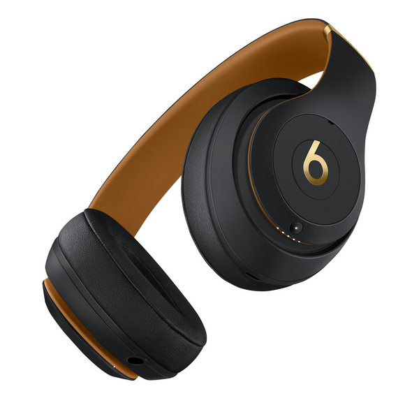 Apple Beats Studio3 Wireless Over-Ear Headphones, Skyline Collection, Midnight Black