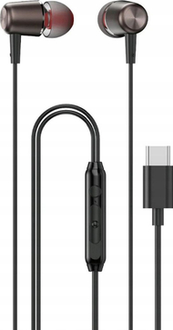 Dëgjuese Dudao X1PROT, USB-C, 1.2 m, të zeza