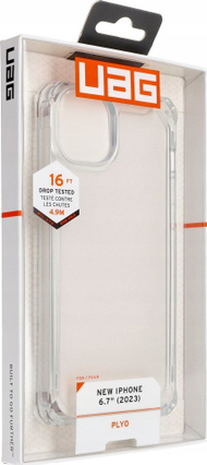 Mbulesë telefoni Urban Armor Gear 114313114343, 6.1", transparente