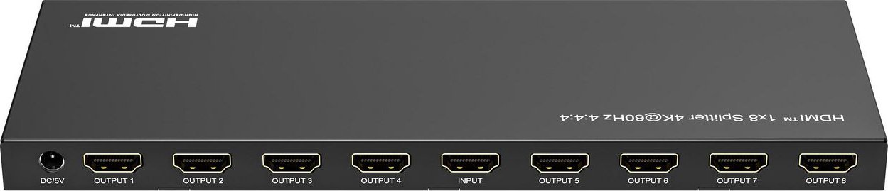 Splitter video HDMI Microconnect MC-HDMISPLITTER0108-4K, 1x8, 4K 60Hz, i zi