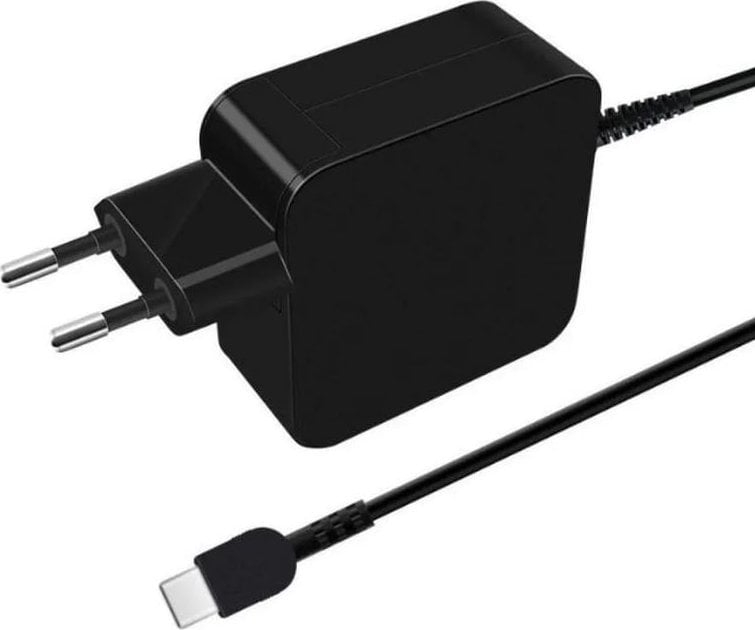 Ngarkues USB C CoreParts MBXUSBC AC0028, 45W, për përdorim të brendshëm, i zi