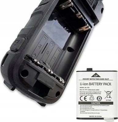 Radiolidhje Baofeng BF-T25E, PMR, rreze deri 10 km, e zezë