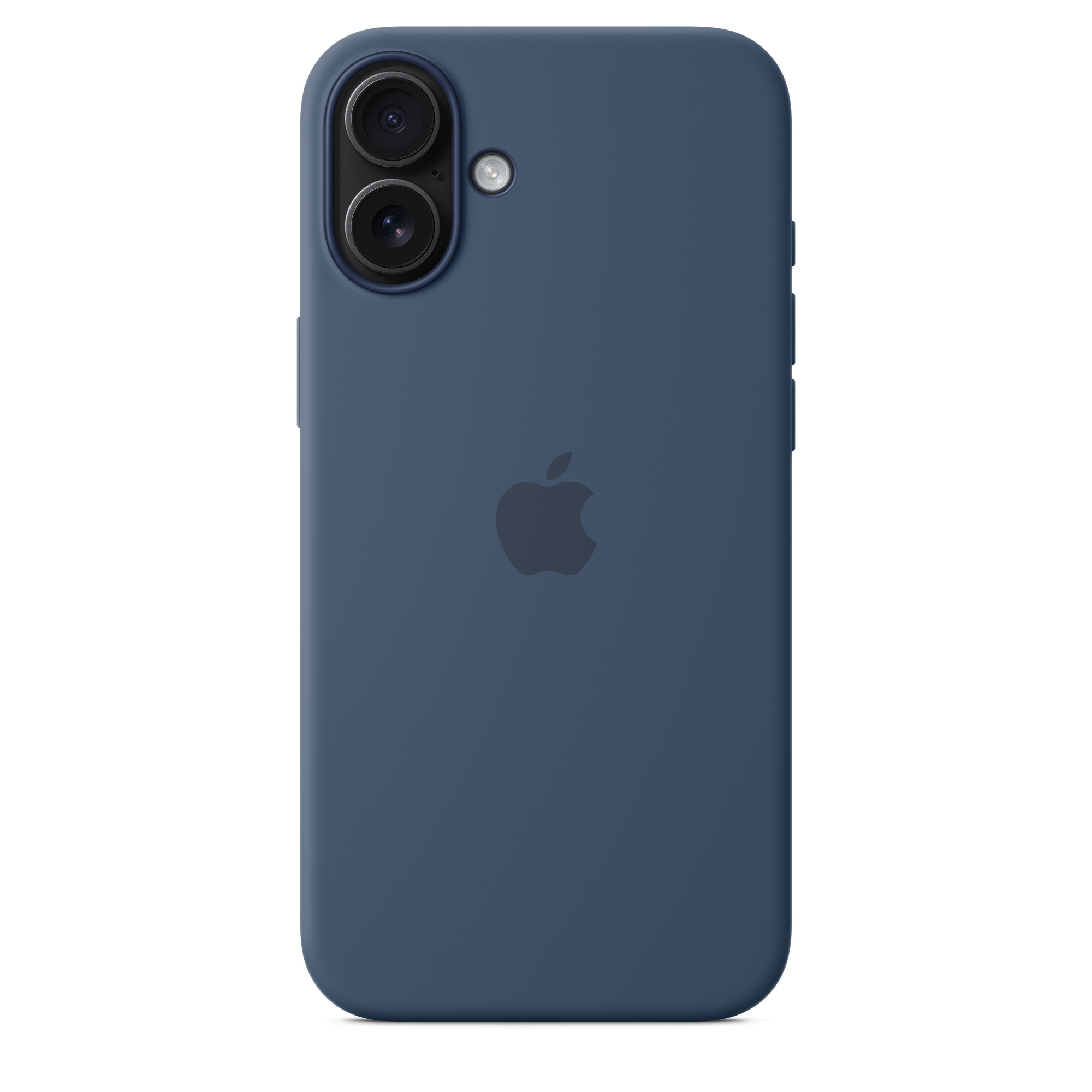 Apple iPhone 16 Plus Silicone Case with MagSafe, Denim
