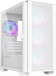 Kasë Montech Air 100 ARGB, e bardhë, Mini Tower