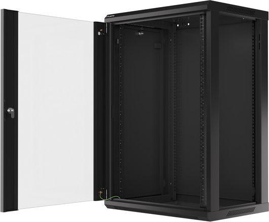 Kabinet Lanberg WF01-6418-10B, 19", 18U, i zi