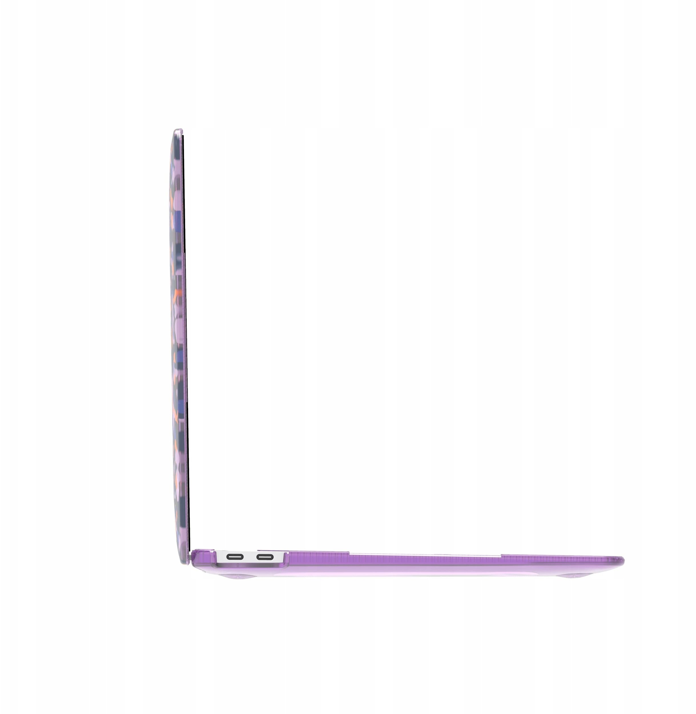 Заштитна маска за лаптоп Tech21 EvoArt Modern Camo, за MacBook Air 13" Retina 2020, виолетова