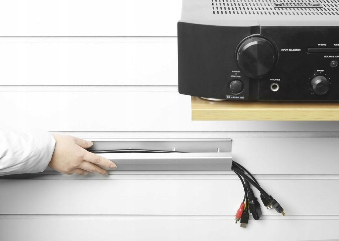 Organizues kabllosh Vivolink VLWL110W, mbështjellës kabllosh, i bardhë