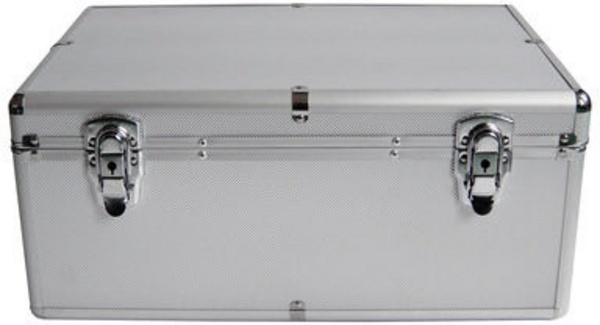 Arkë MediaRange DJ për 500 disqe, e argjendtë