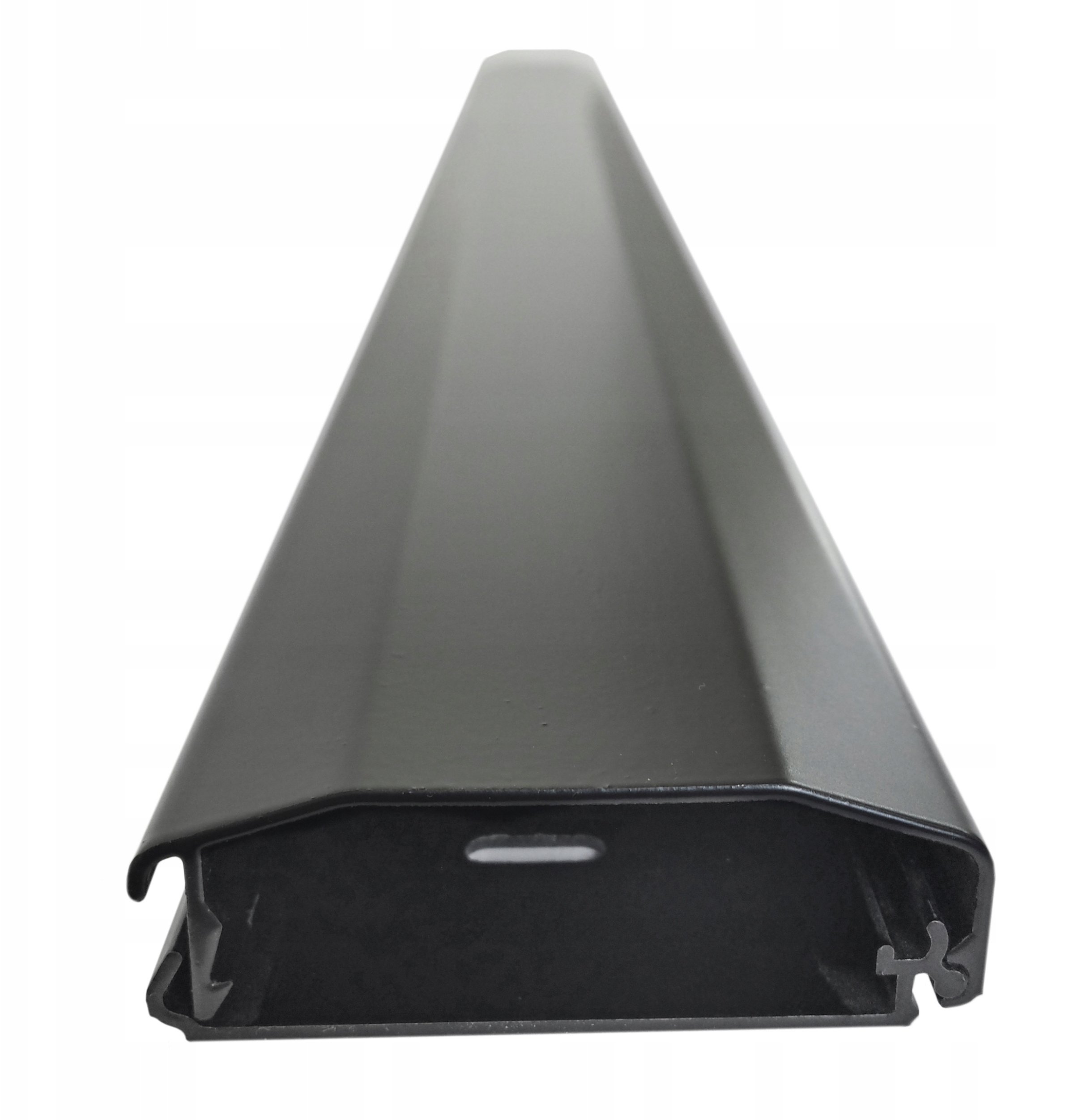 Mbulesë kabllosh Fiber Novelty Cable Cover, 110cm, alumin, e zezë mat