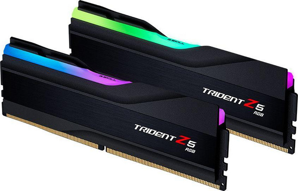 Оперативна меморија RAM G.Skill Trident Z RGB (F5-5600J3636C16GX2-TZ5RK), 32GB DDR5, 5600MHz, CL36, црна боја