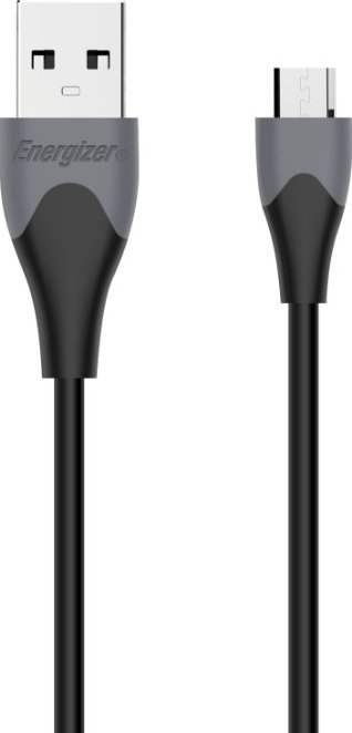Kabllo USB Energizer C610MGBK, USB A në microUSB, 1.2 m, e zezë