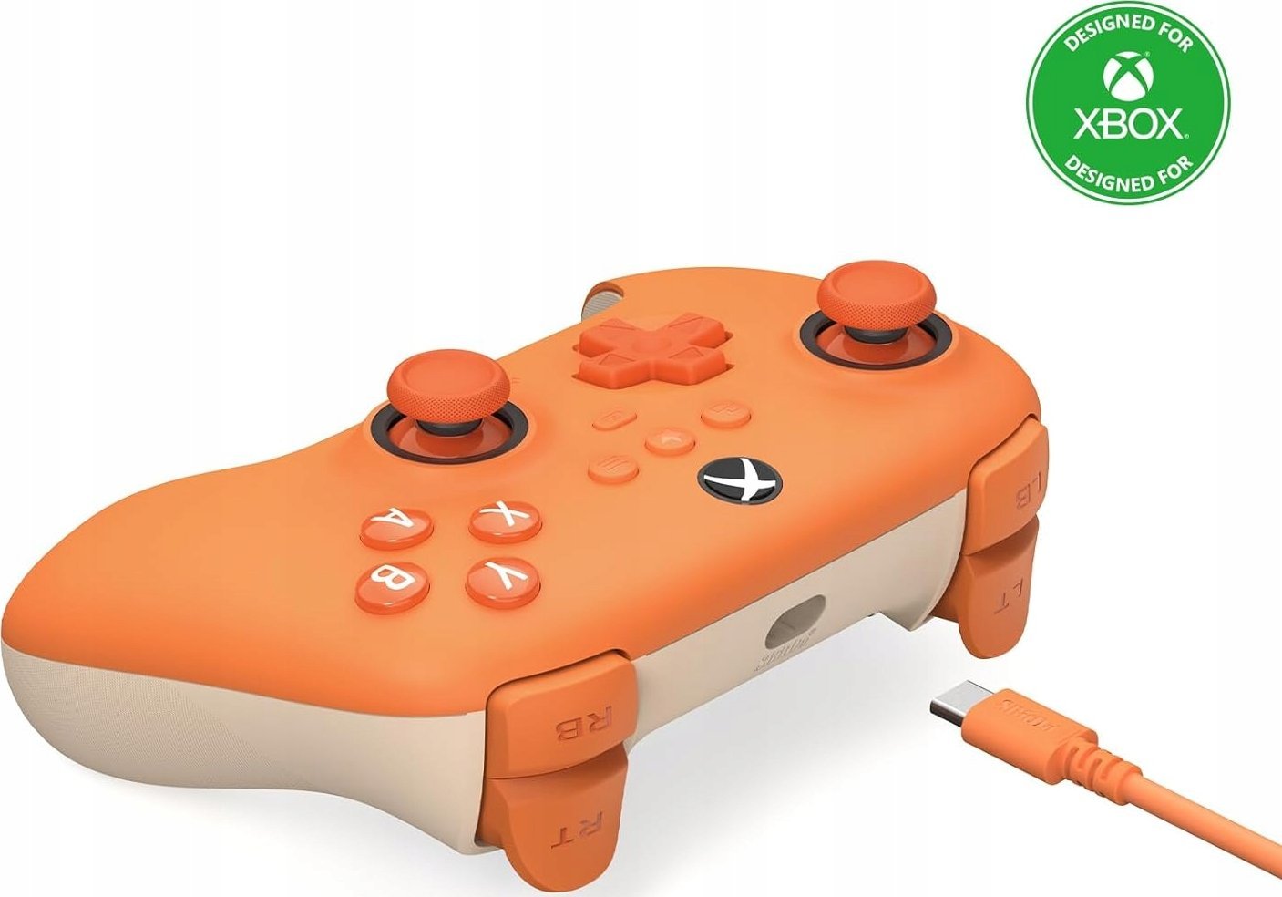 Гејмпад 8BitDo Ultimate C за Xbox, со кабел, RGB, црн