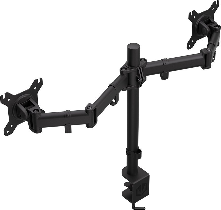 Mbajtëse tavoline Endorfy Atlas Double për 2 monitorë, 27", e zezë