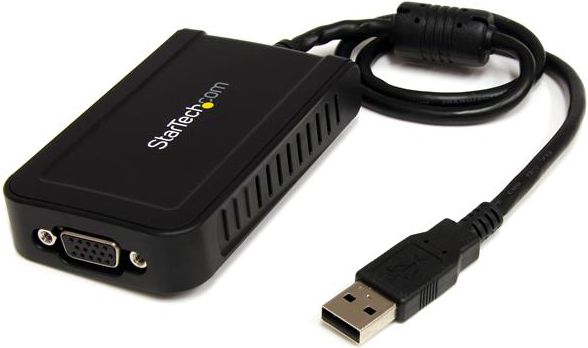 Përshtatës StarTech USB to VGA, i zi