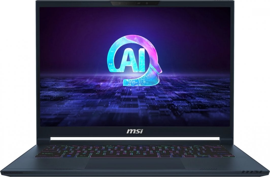 Laptop MSI Stealth 14 AI, 14" 120 Hz, Intel Core Ultra 7, 32 GB RAM, 1 TB SSD, NVIDIA GeForce RTX 4060, i kaltër