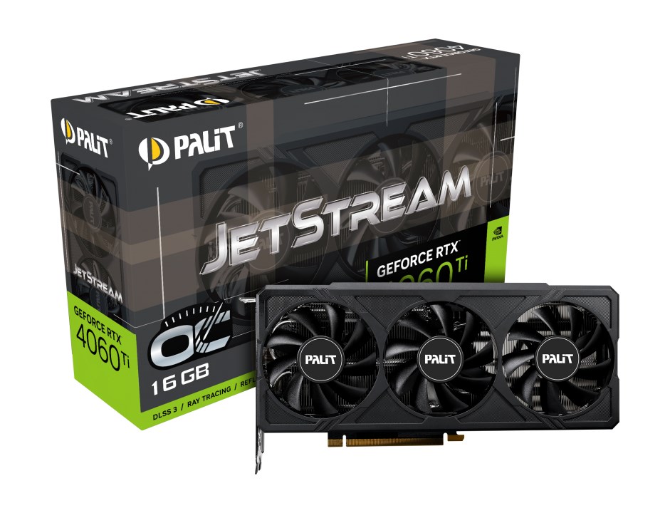 Kartë grafike PALiT NVIDIA GeForce RTX 4060 Ti, 16 GB GDDR6, NE6406TU19T1-1061J