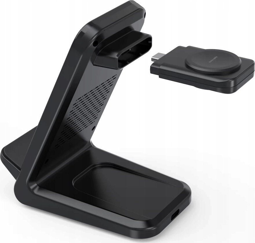 Stacion karikimi me induksion Choetech T608, 4in1, 15W, i zi