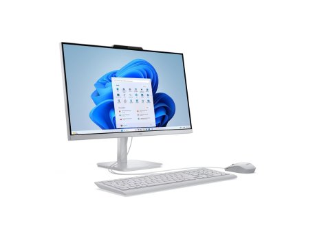 Kompjuter Lenovo AIO A100, 23.8", 16GB, 512 SSD, Intel UHD Graphics, i bardhë