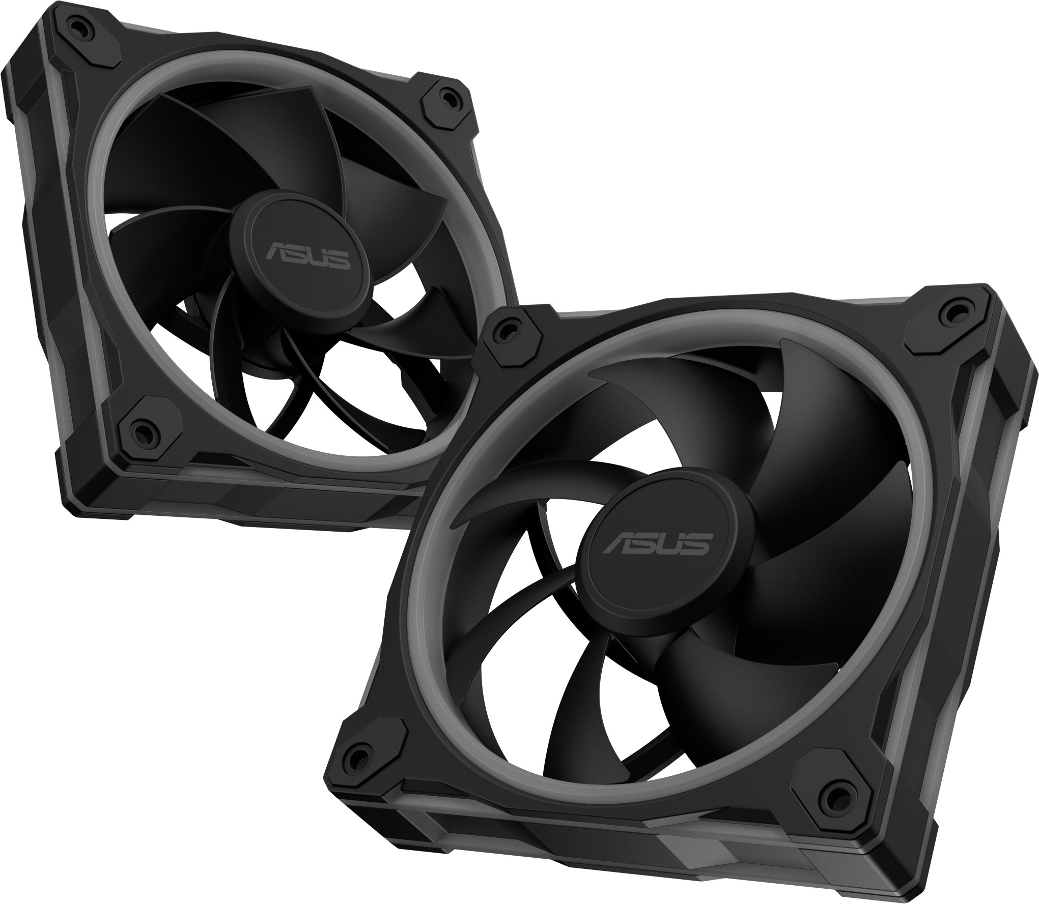 Set ventilatorësh ASUS Prime MR120, 120mm, ARGB, i zi