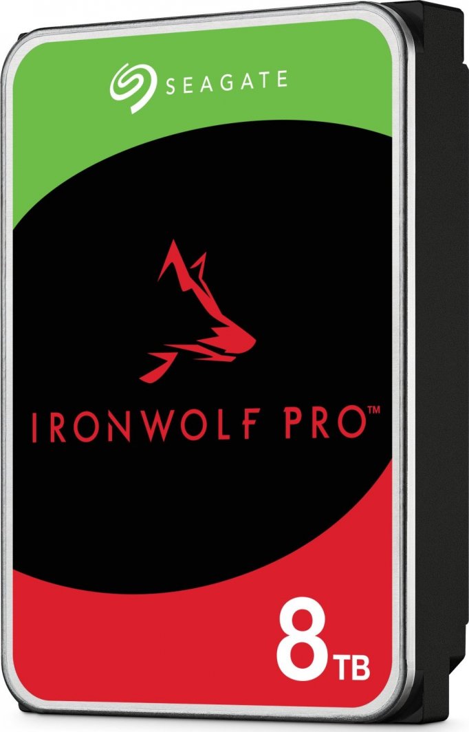 Disk për server Seagate IronWolf Pro, 8TB, 3.5", SATA III, i zi
