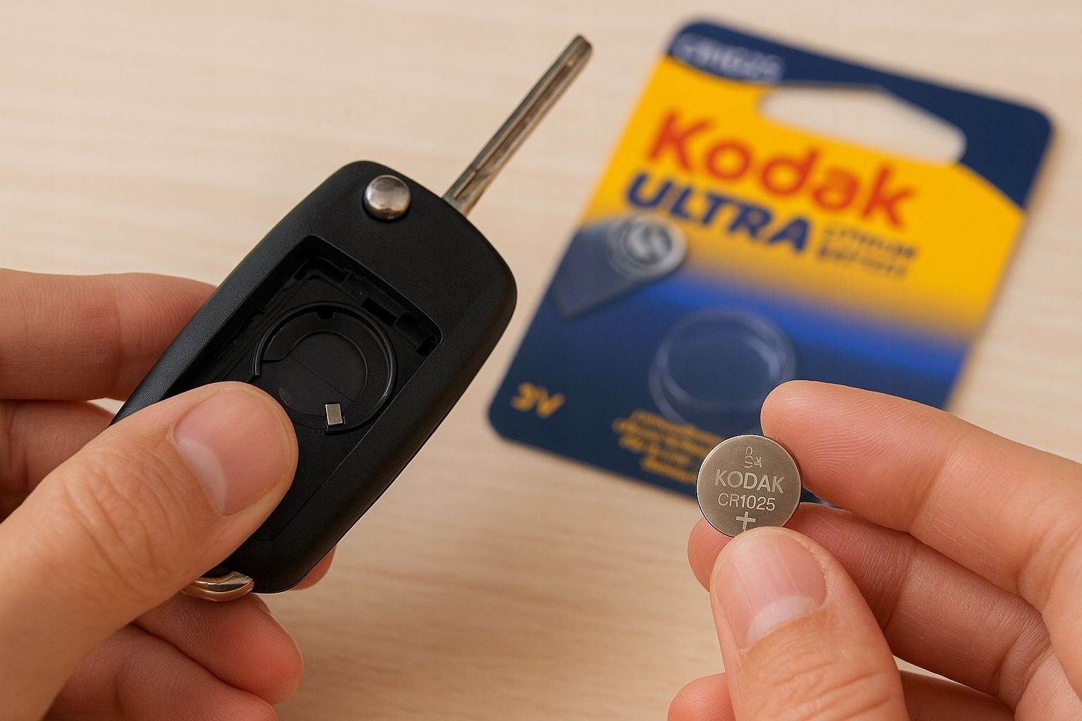 Литиумска копче батерија Kodak Ultra CR1025, 3V, 1 парче