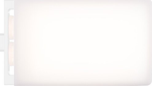 Силиконски дифузер за LED светло Zhiyun Fiveray M40, бел