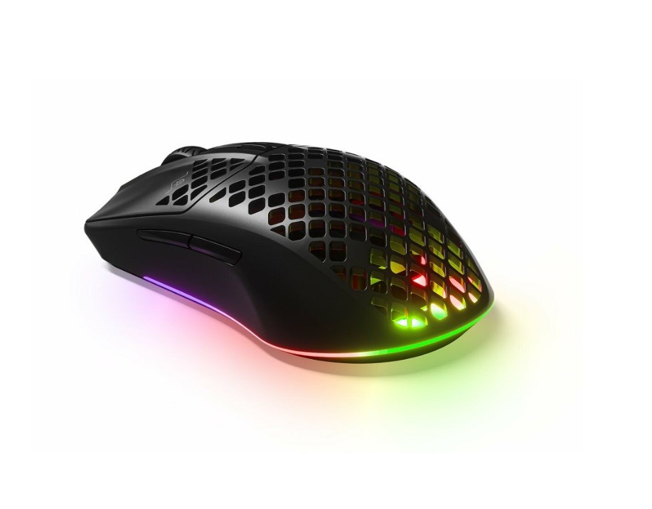 Maus SteelSeries Aerox 3 Onyx, Wireless, i zi
