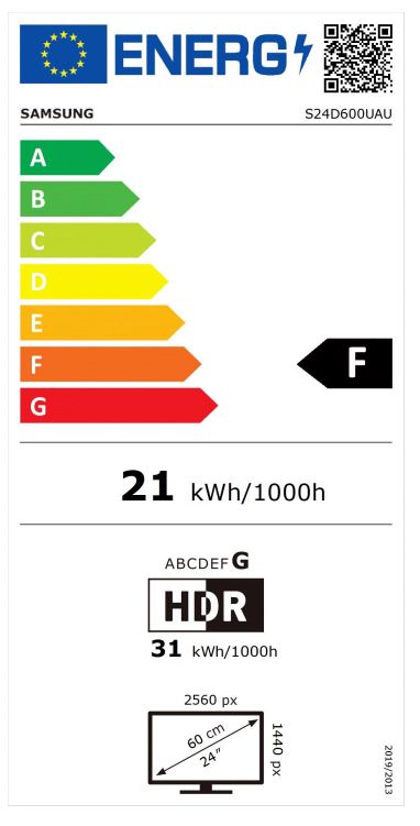 Monitor Samsung ViewFinity S6 LS24D600UAUXEN, 24", IPS, QHD, i zi
