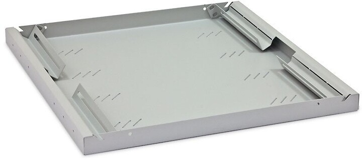 Triton police А4 со перфорација RAC-UP-450-A4, 19", 1U / 450mm, носивост 80kg, сива