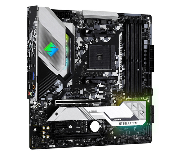 Pllakë amë Asrock B550M Steel Legend Socket AM4 micro ATX AMD  B550