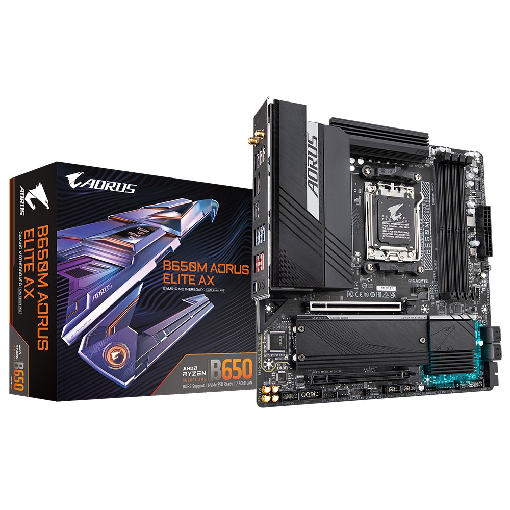 Pllakë amë Gigabyte B650M AORUS ELITE AX