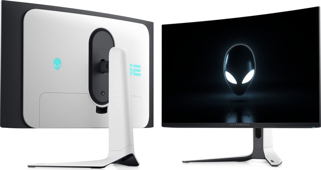 Монитор Dell Alienware AW3225QF, 31,6", UHD 4K, 240Hz, бел/црн
