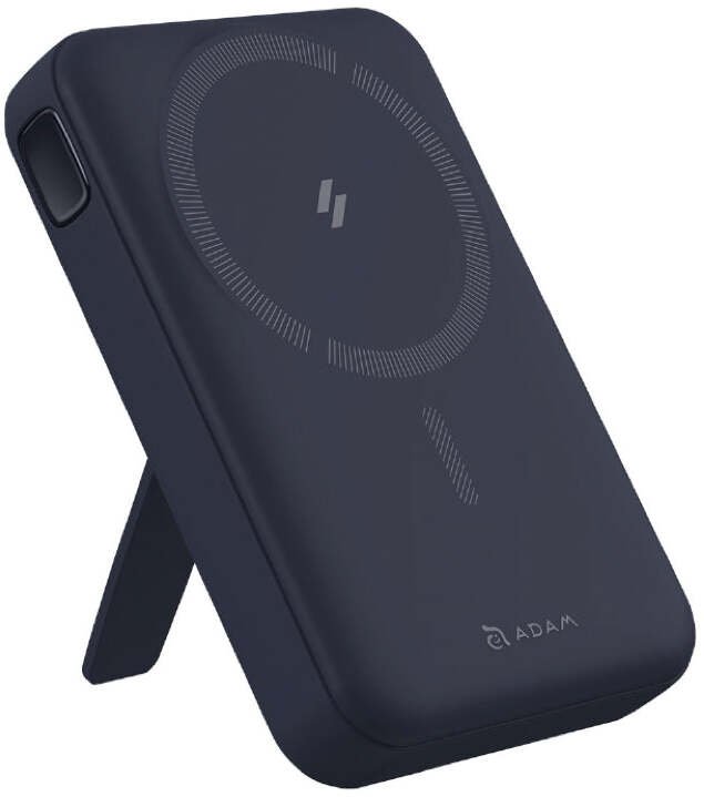 Power bank Adam Elements Vionta C2 Pro, 10000mAh, wireless magnetik, blu navy