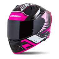 Helmë moto Cassida Aero Drome 1870, full face, polikarbonat, e zezë