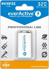 Bateri everActive Professional Line 9V 320mAh, 1 copë