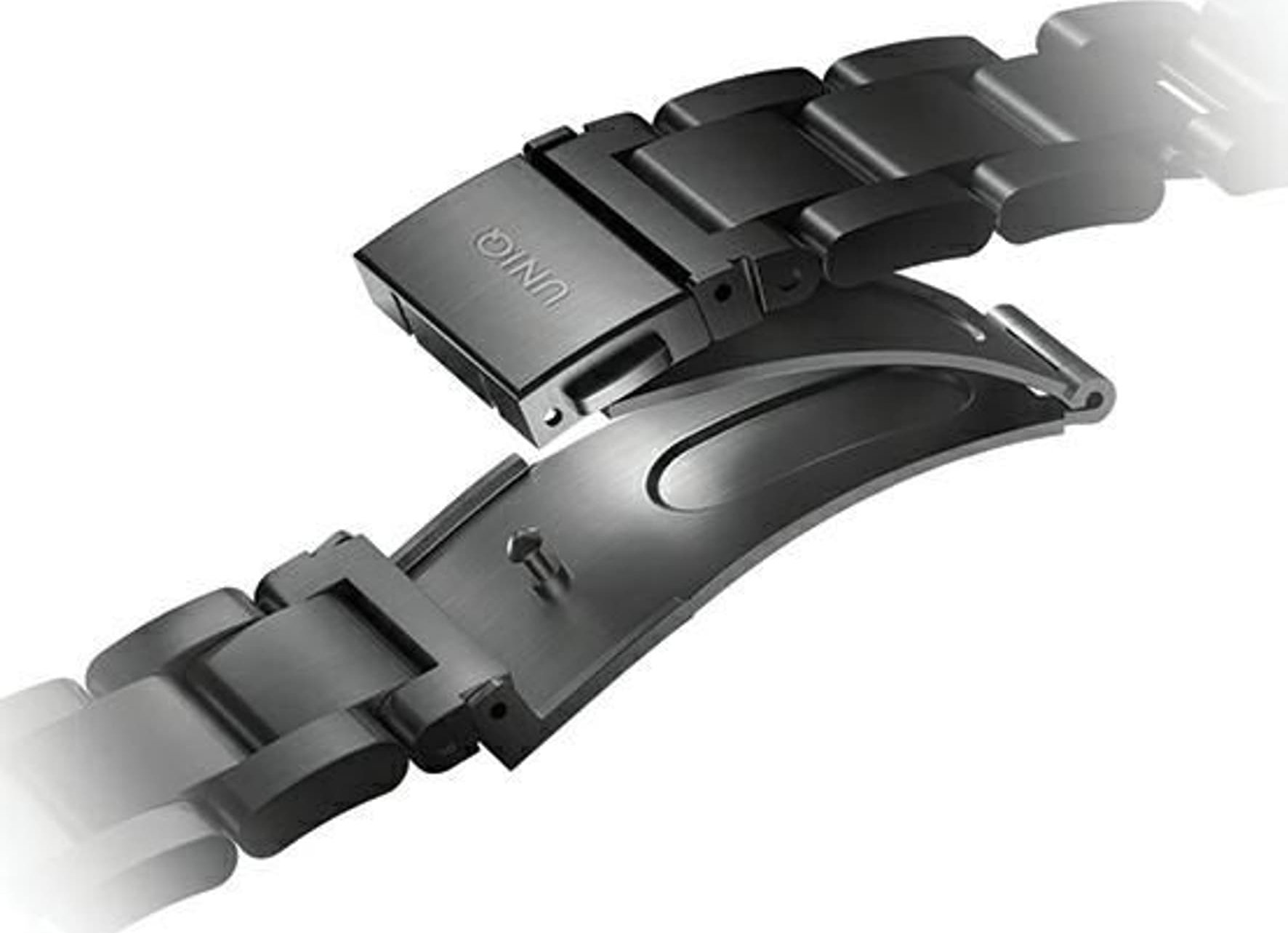 Rrip ore Uniq Osta Case për Apple Watch, çelik inox, 42 44 45 49mm, argjendtë