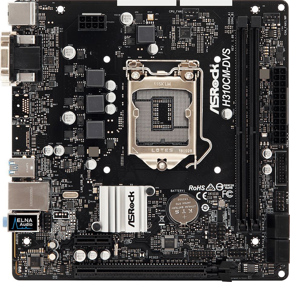 Pllakë amë ASRock ASRock H310CM-DVS